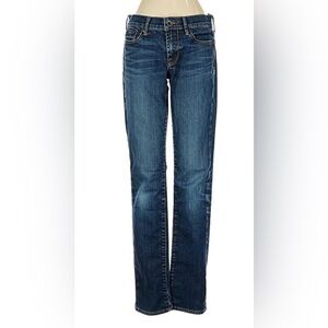 Lucky Brand Blue Straight Leg Jeans Premium Denim